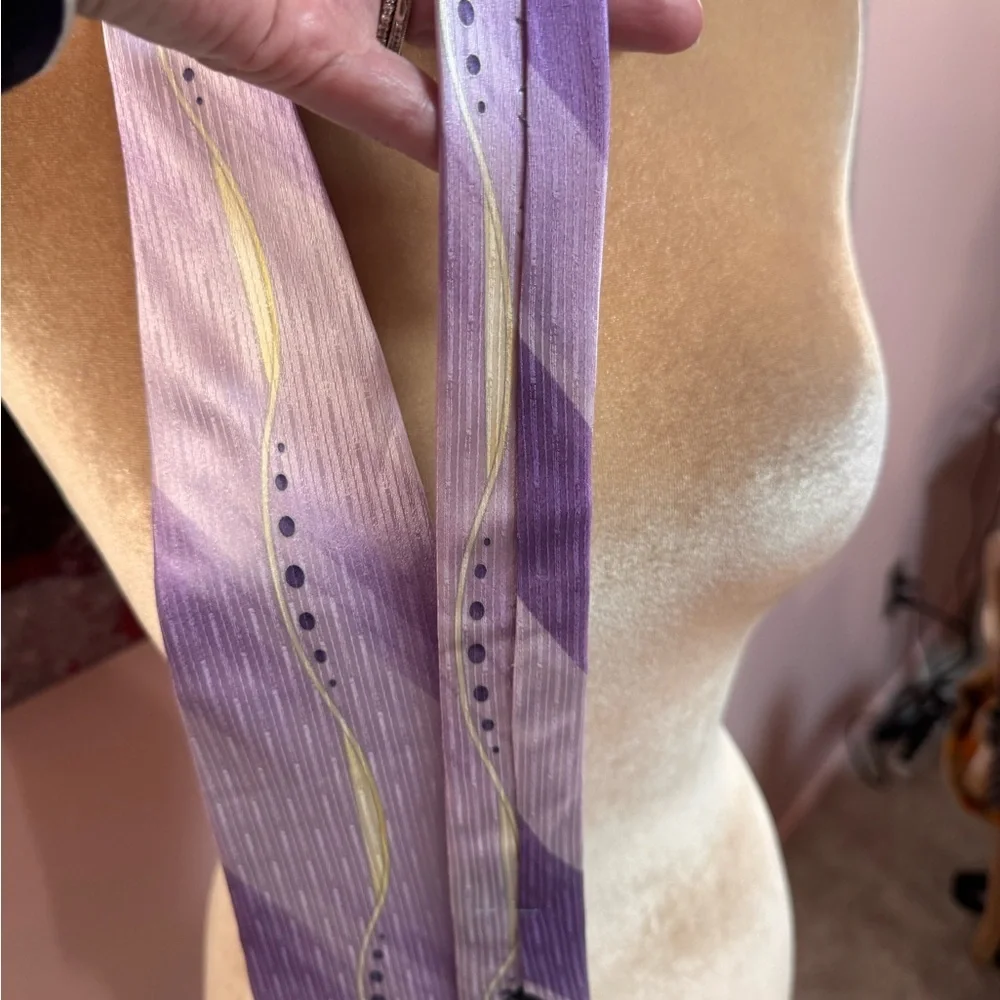 Lavender Silk Neck Tie